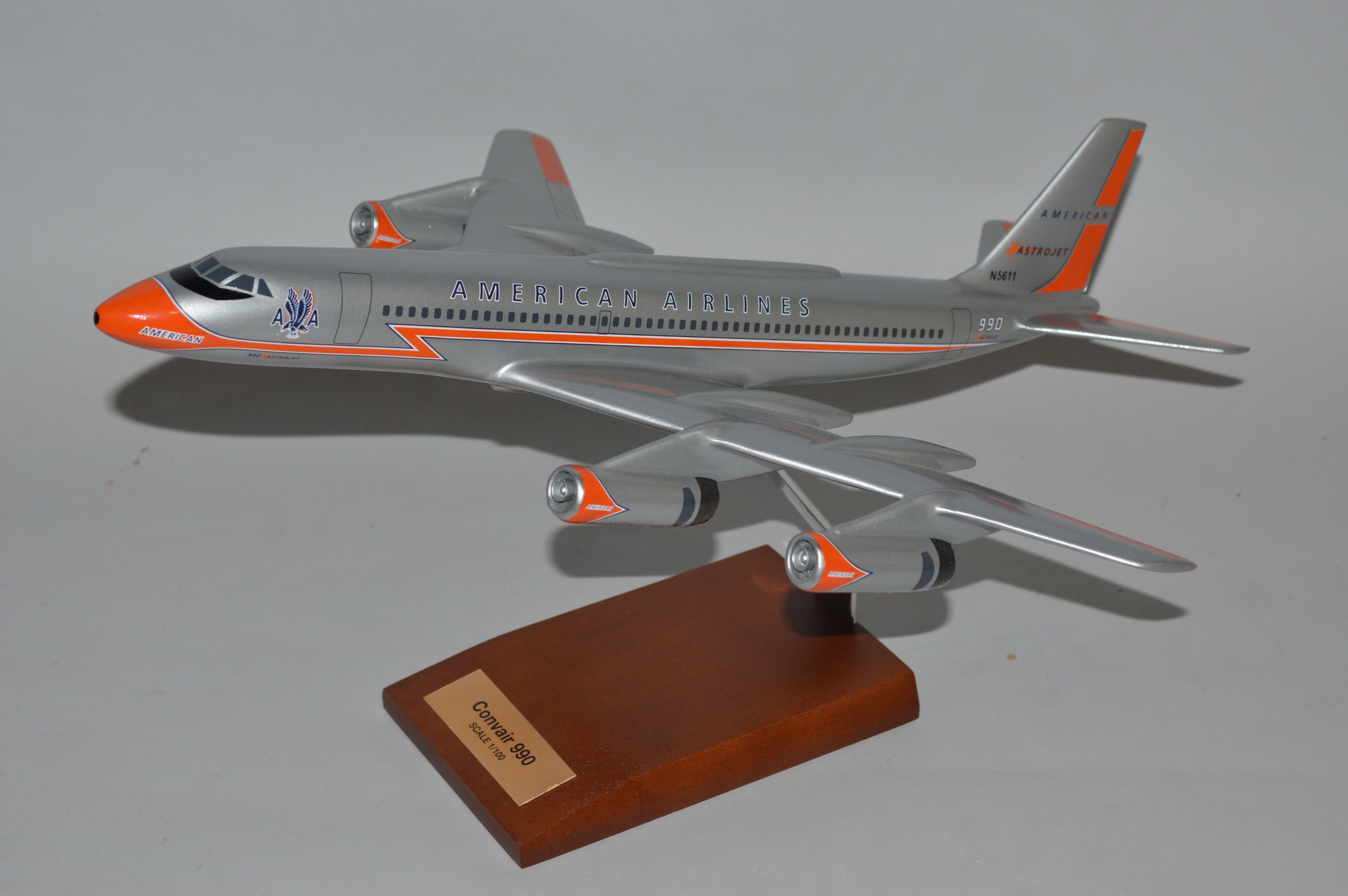 アメリカン航空 ブリキ 飛行機 CONVAIR990 コロナード アメリカン航空 ブリキ 飛行機 CONVAIR990 コロナード