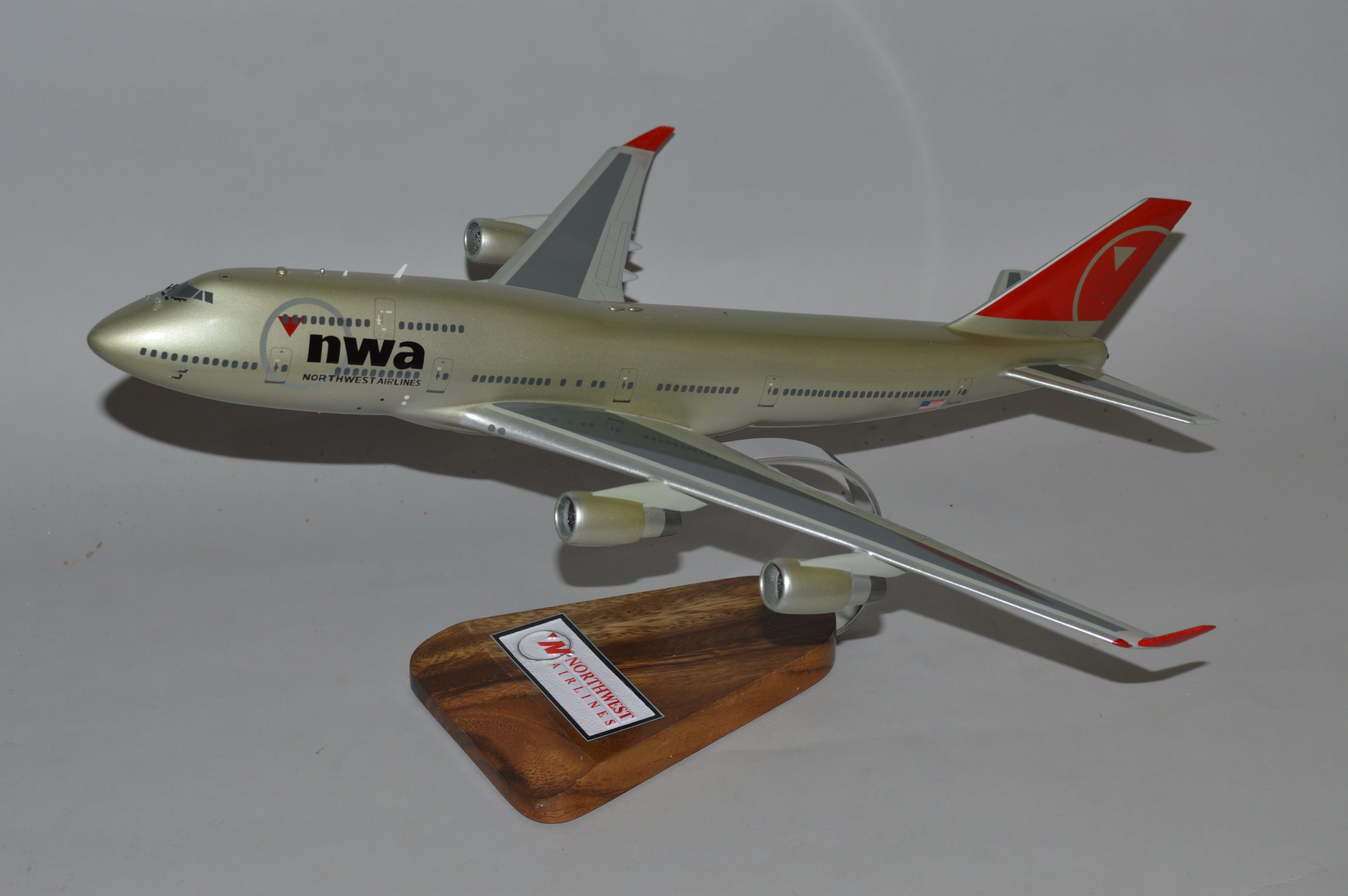 Boeing 747-400 Northwest Airlines – Scalecraft Boeing 747-400 Northwest Airlines – Scalecraft