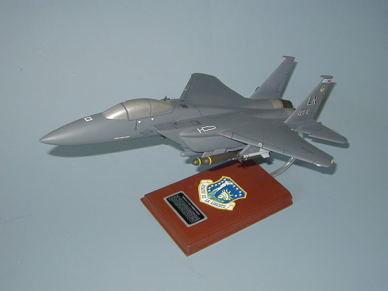 Air Force F-15E Strike Eagle model plane