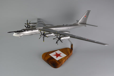 TU-95 Bear Bomber airplane model