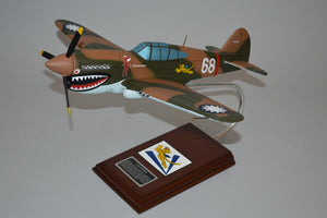 P-40 Warhawk Flying Tigers model Scalecraft