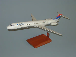 Delta Airlines MD-80 model airplane