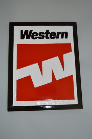 Western Airlines Plaque