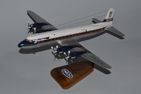 Delta Airlines DC-7 Douglas model airplane