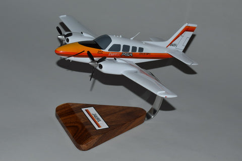 Twin Bonanza model aircraft wooden