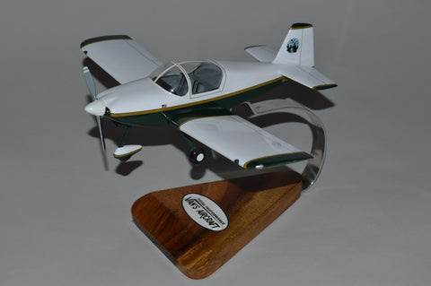 Vans RV-6A mahogany wood custom airplane model