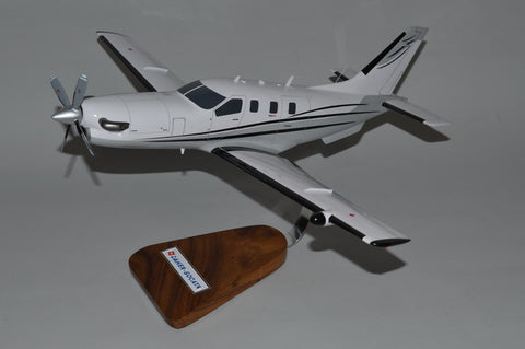 TBM-850 Socata mahogany wood airplane model