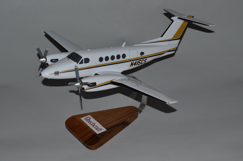Custom built and painted Beech 200 models