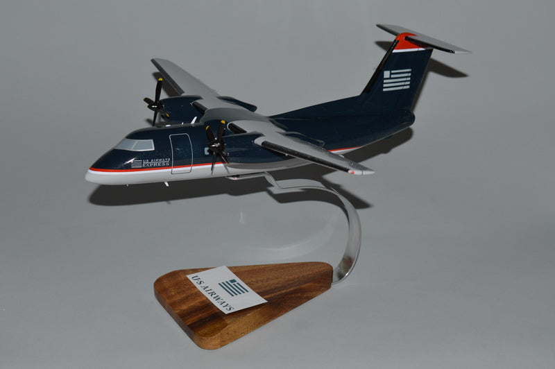 US Airways Express DHC-8 airplane model