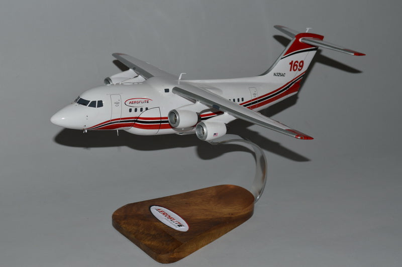RJ-85 Aero Flite wooden airplane model
