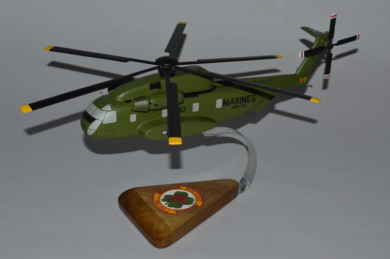 HMH-363 USMC helicopter model CH-53