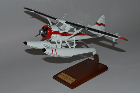DHC-2 Beaver mahogany museum quality desktop model