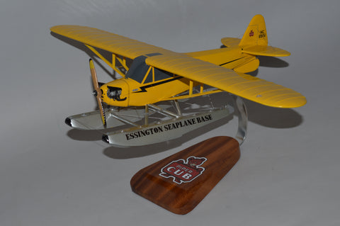 J-3 Cub floatplane custom airplane model