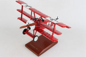 Fokker Red Baron model airplane