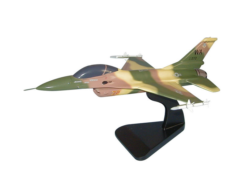 F-16 Falcon red flag airplane model