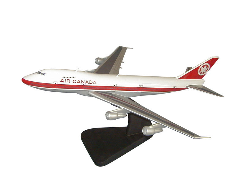 Boeing 747 air Canada mahogany airplane model