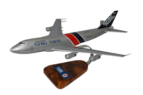 Flying Tigers Boeing 747 airplane model