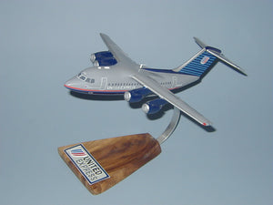 BAe-146 / United Express (blue)