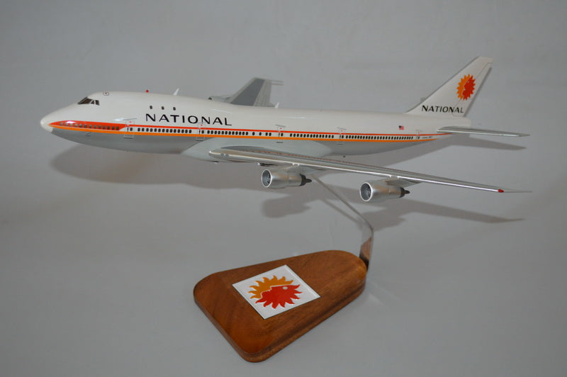 National Airlines Boeing 747 model airplane