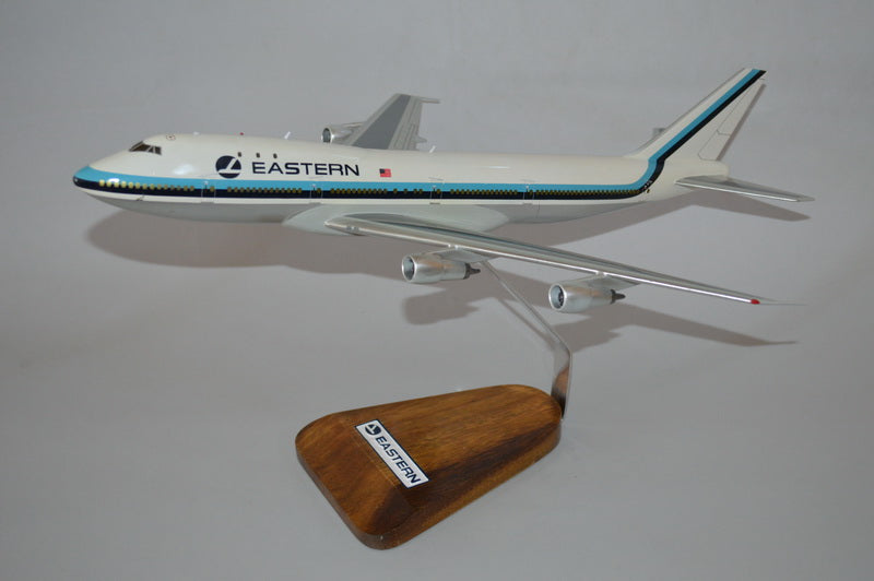 Eastern Airlines Boeing 747 model airplane