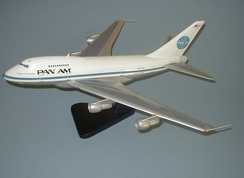 Pan Am 747SP model airplane