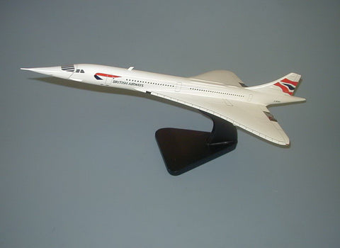 British Airways Concorde airplane model