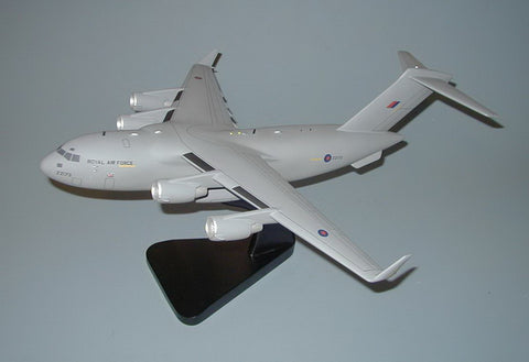 C-17 Globemaster RAF airplane model