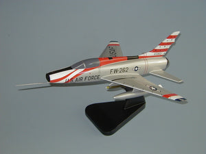 F-100 Super Sabre model plane