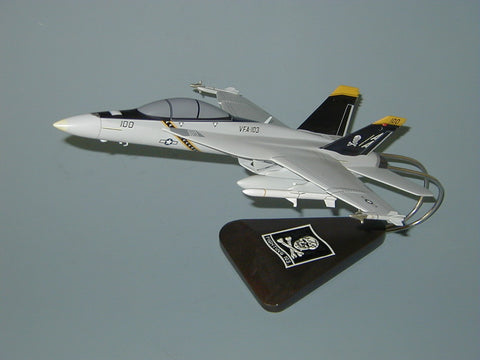 VFA-103 F-18F Super Hornet airplane model