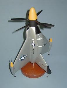 Convair Pogo airplane model.