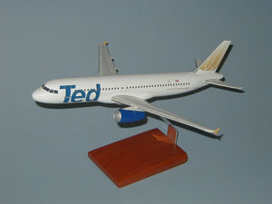 TED Airlines Airbus model