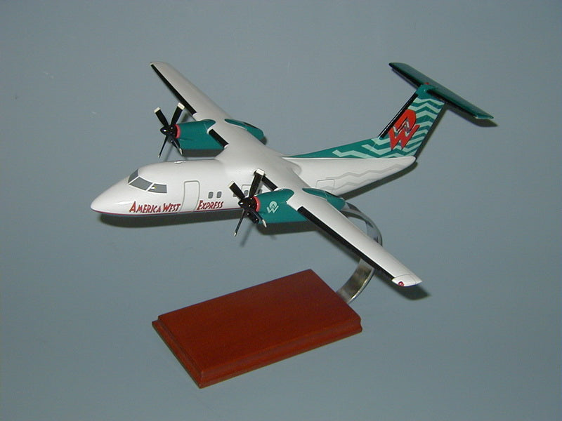 America West DHC-8 model airplane