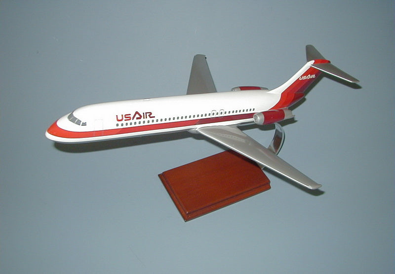 US Air DC-9 airplane model