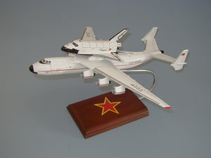 AN-225 with Buran airplane model