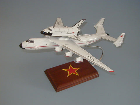 AN-225 with Buran airplane model