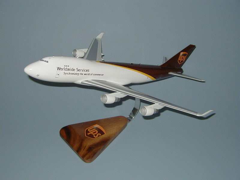 Boeing 747-400 UPS airplane model