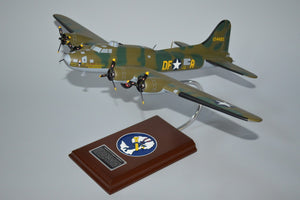 Memphis Belle B-17 model plane
