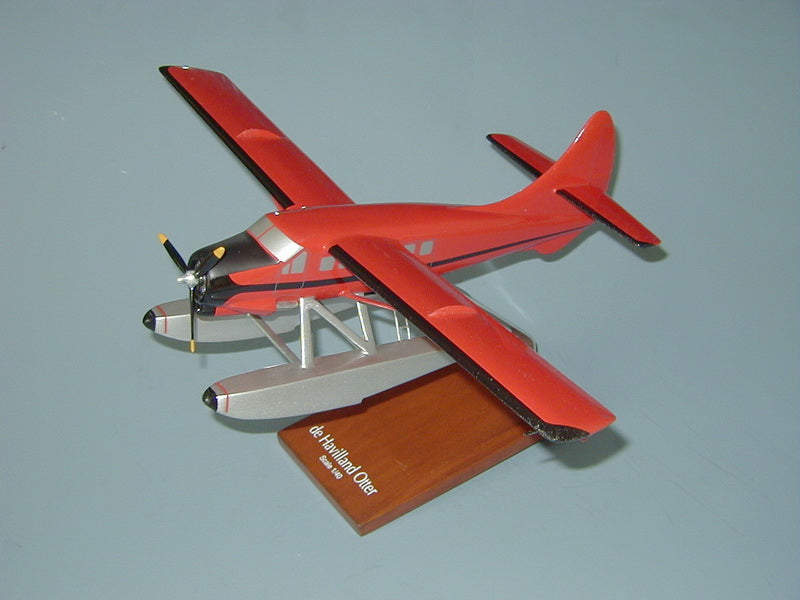 DHC-3 Otter mahogany airplane model