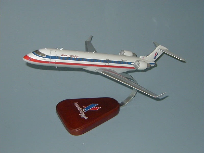 American Eagle CRJ-700 airplane model