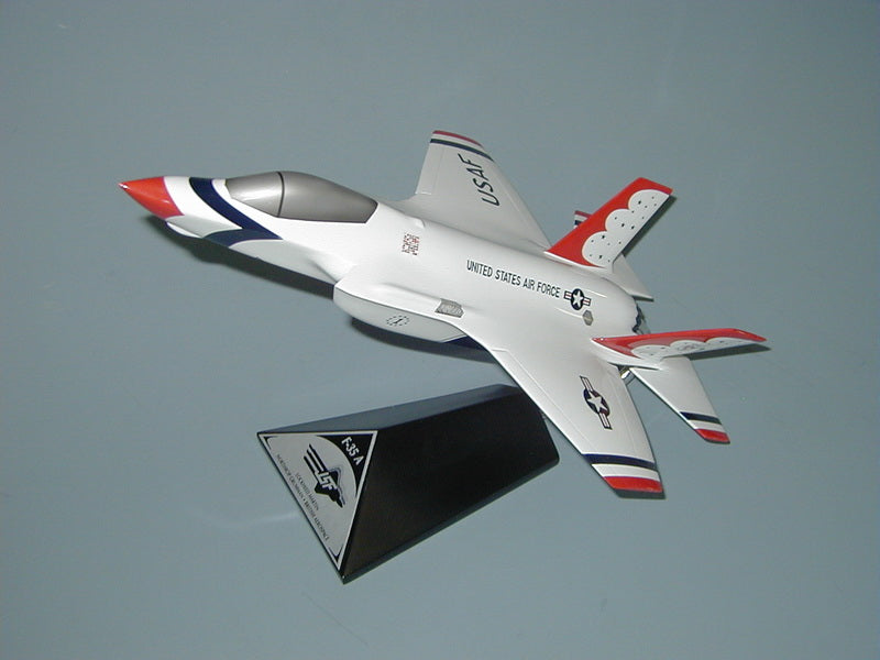 Thunderbirds F-35A airplane model
