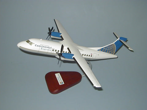 Continental ATR-72 mahogany wood airplane model