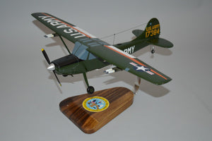 Cessna O-1 Birdog airplane model Army