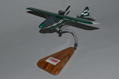 Kolb aircraft mahogany wood model