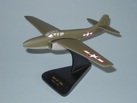 XP-59 Airacomet model airplane
