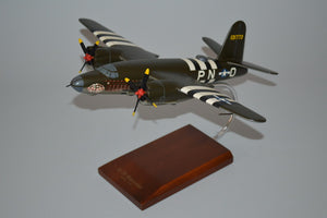 B-26 bomber model airplane