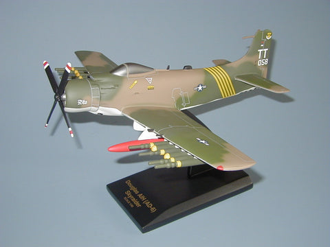 A-1 Skyraider airplane model