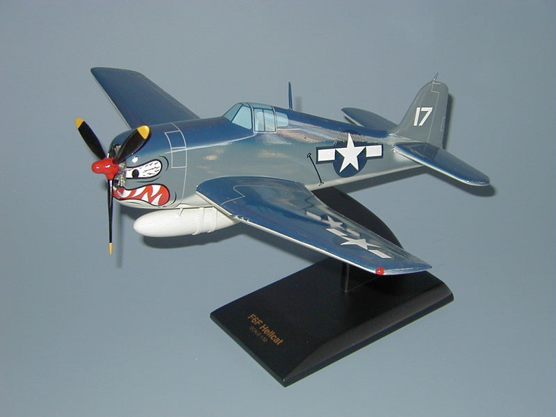 F6F Hellcat fighter airplane model