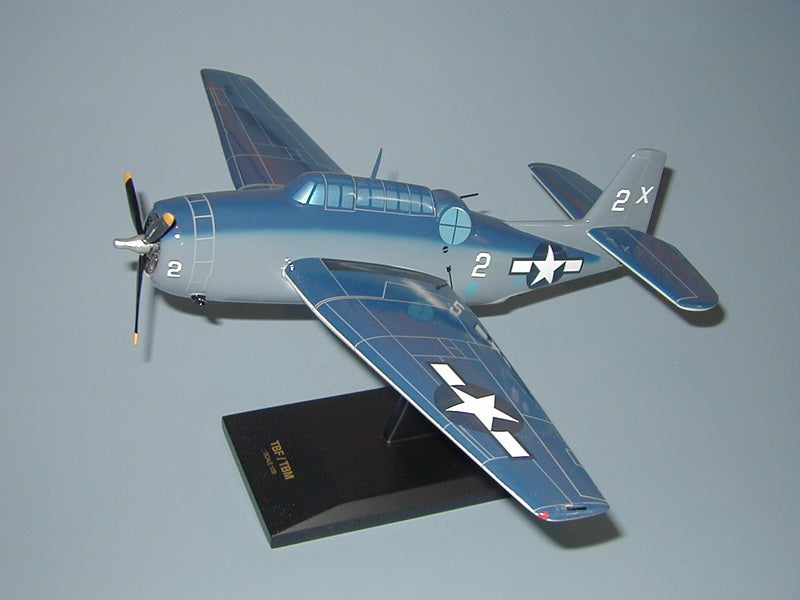 TBM Avenger model airplane