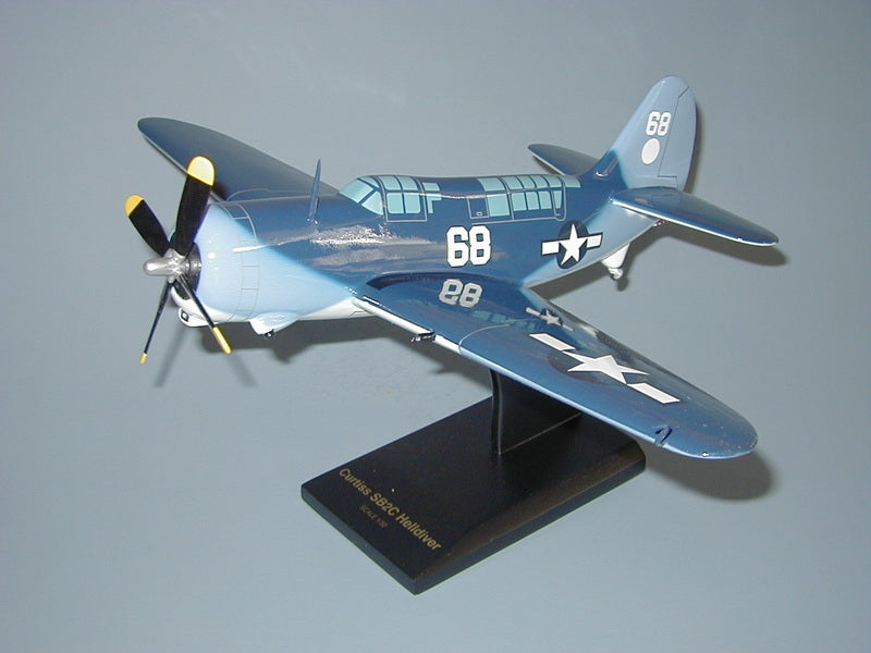 SB2C Helldiver airplane model