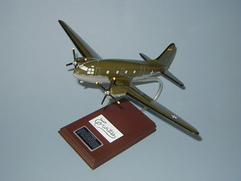 C-46 Commando airplane model